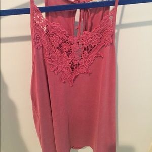 Pink/reddish tank top